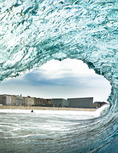 Fotografía "In the tube 1". Serie limitada Marine Donosti de Lance