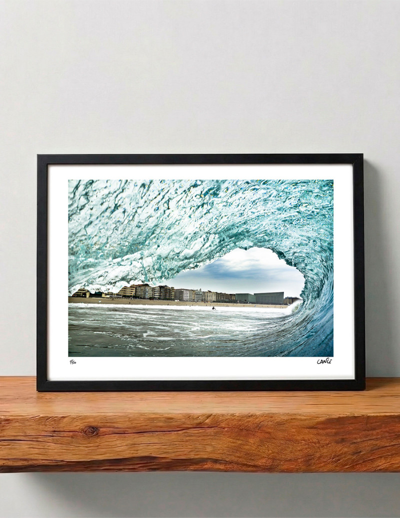"In the tube 1" photography. Marine Donosti...
