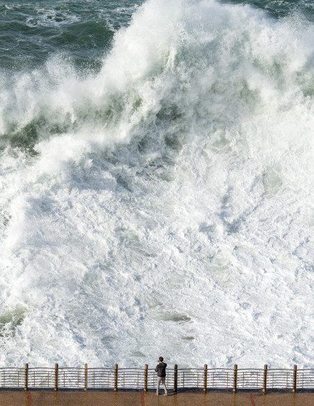Fotografía "Paseo nuevo 2". Serie limitada Marine Donosti de Lance