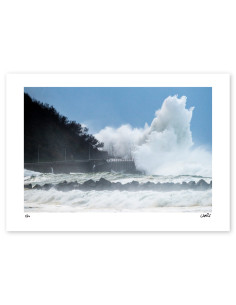 "Paseo nuevo" photography. Marine Donosti limited serie...