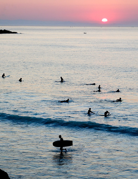 Fotografía "Retro Ocaso". Serie limitada Marine Donosti de Lance
