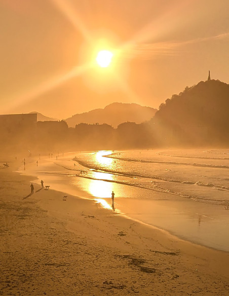 Fotografía "Yellow light". Serie limitada Marine Donosti de Lance