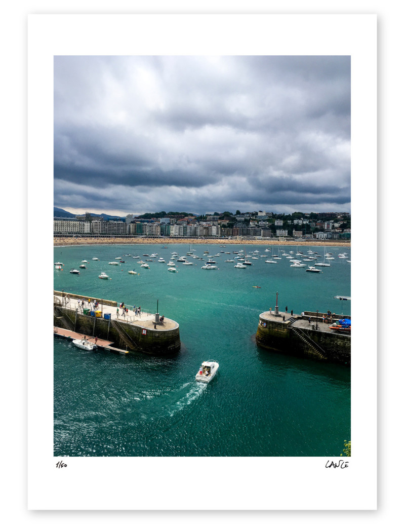 Fotografía "Port Mouth". Serie limitada Marine...