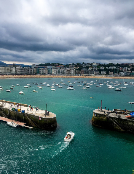 Fotografía "Port Mouth". Serie limitada Marine Donosti de Lance