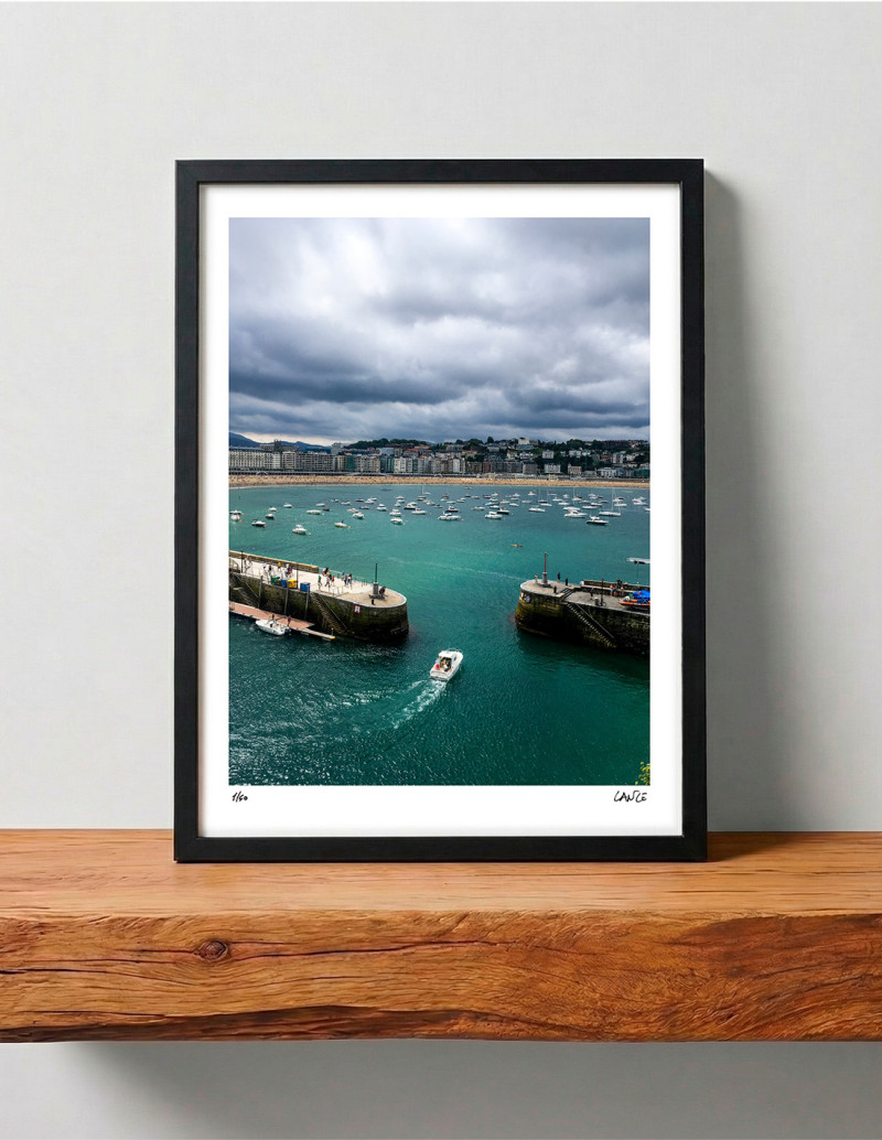 Fotografía "Port Mouth". Serie limitada Marine...