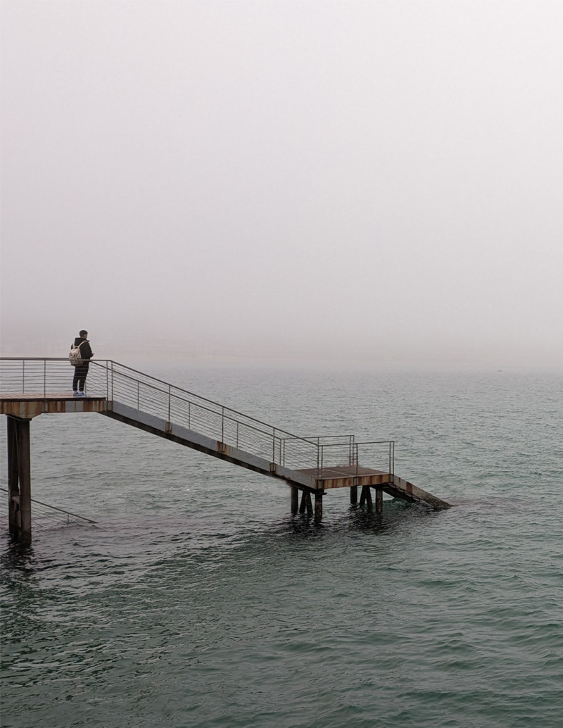 Fotografía "Lainoa". Serie limitada Marine...