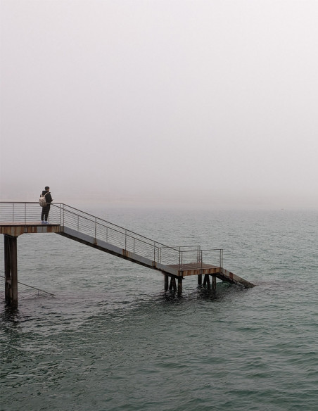 Fotografía "Lainoa". Serie limitada Marine Donosti de Lance
