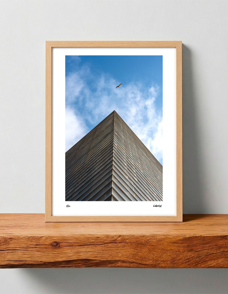 Fotografía "Vértice cubo". Serie limitada...