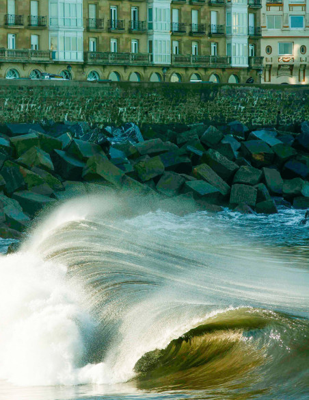Fotografía "Pico del río". Serie limitada Marine Donosti de Lance