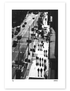 Fotografía "Gran Vía". Serie Street Photography de Lance