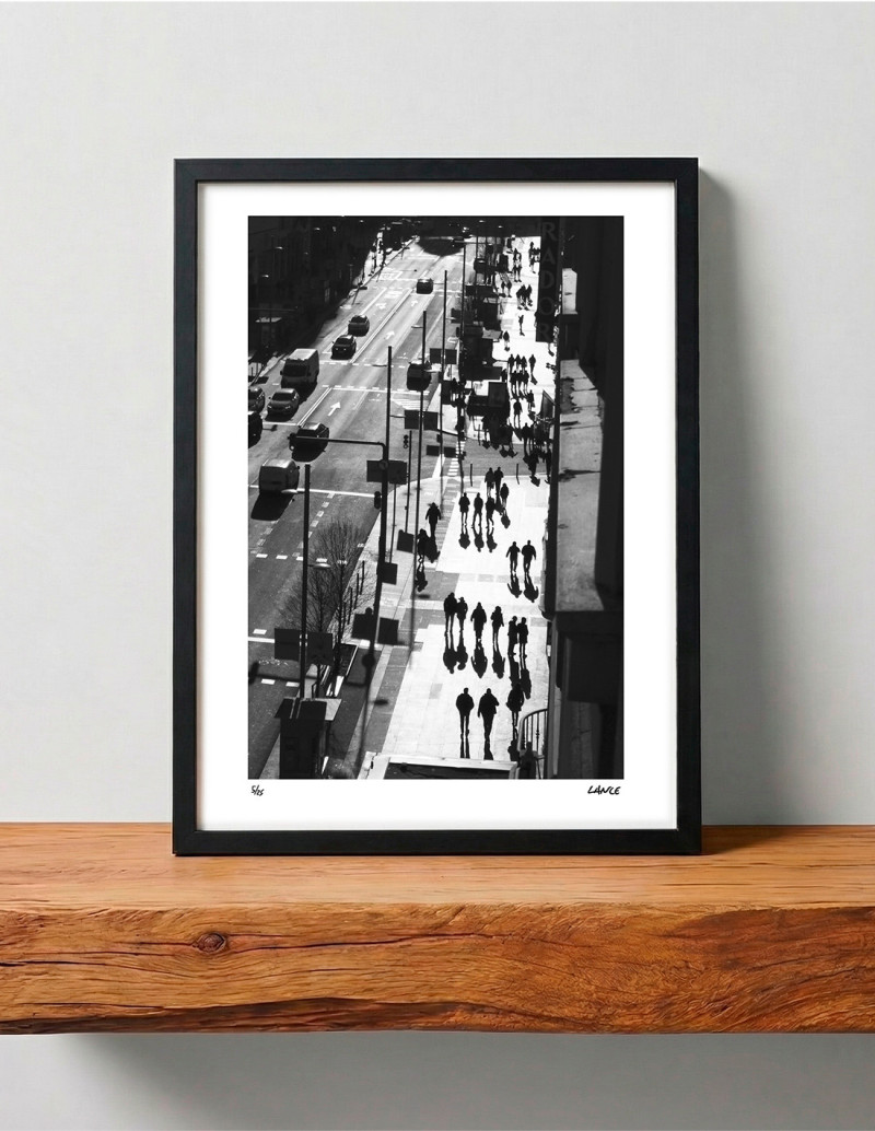 Fotografía "Gran Vía". Serie Street Photography...