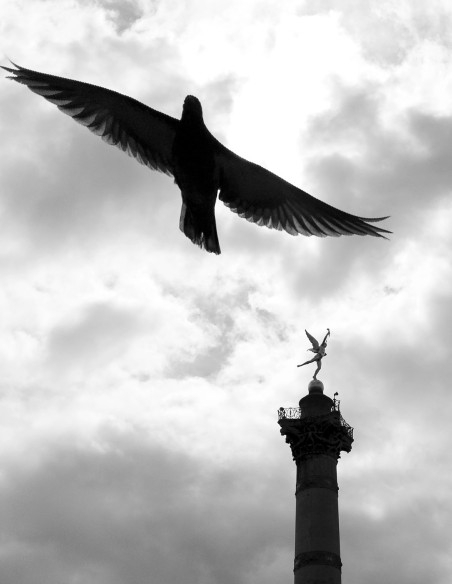 Fotografía "Bastille" Serie Street Photography de Lance. A4 y A3