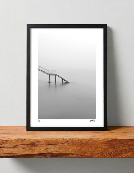 "Náutico entre niebla" photography. Street Photography serie by Lance. A4 and A3