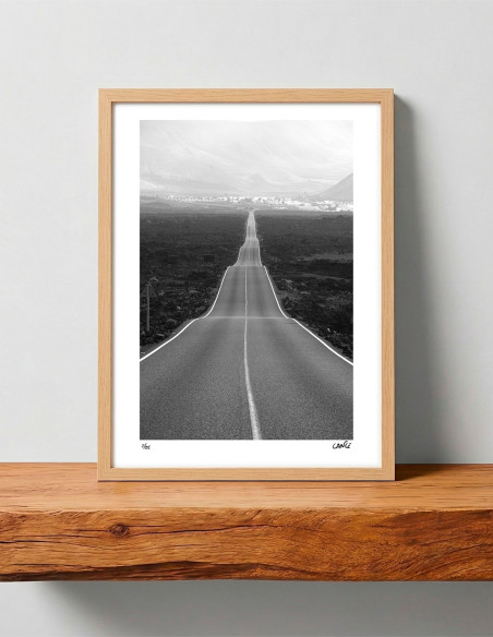"Lanzarote road" photography. Street Photography serie by Lance. A4, A3 and A2