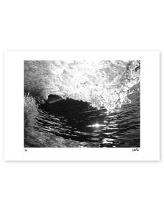 Fotografía "Barrel 5". Serie Mar Abstracto de Lance