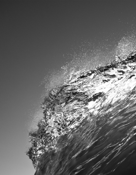 Fotografía "Wave Lights". Serie Mar Abstracto de Lance