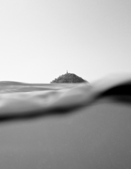 "Zurriola sumergida" photography. Mar Abstracto serie by Lance. A4 and A3