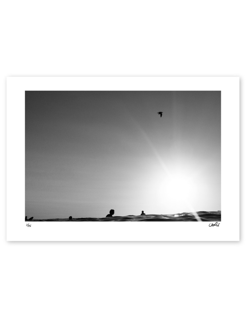 Fotografía "Sky". Serie Mar Abstracto de Lance