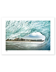 "In the tube 1" A5 photography. Basque Light serie by Lance