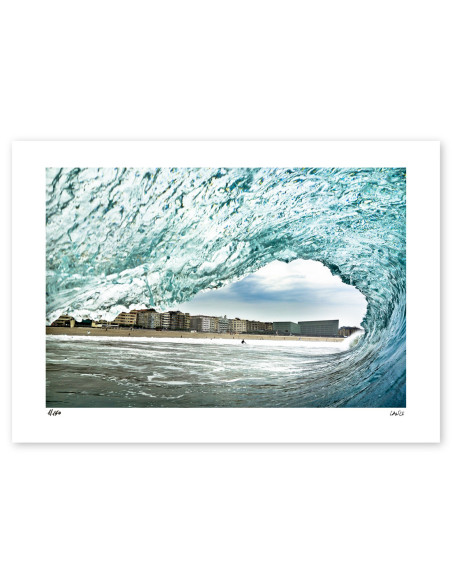 "In the tube 1" A5 photography. Basque Light serie by Lance