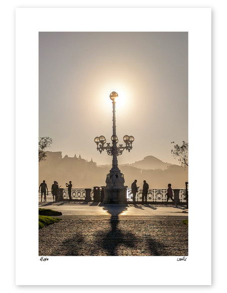 Fotografía "Luces de otoño" A5 de la serie Basque Light de Lance