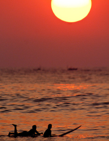 "Mai sunset" A5 photography. Basque Light serie by Lance