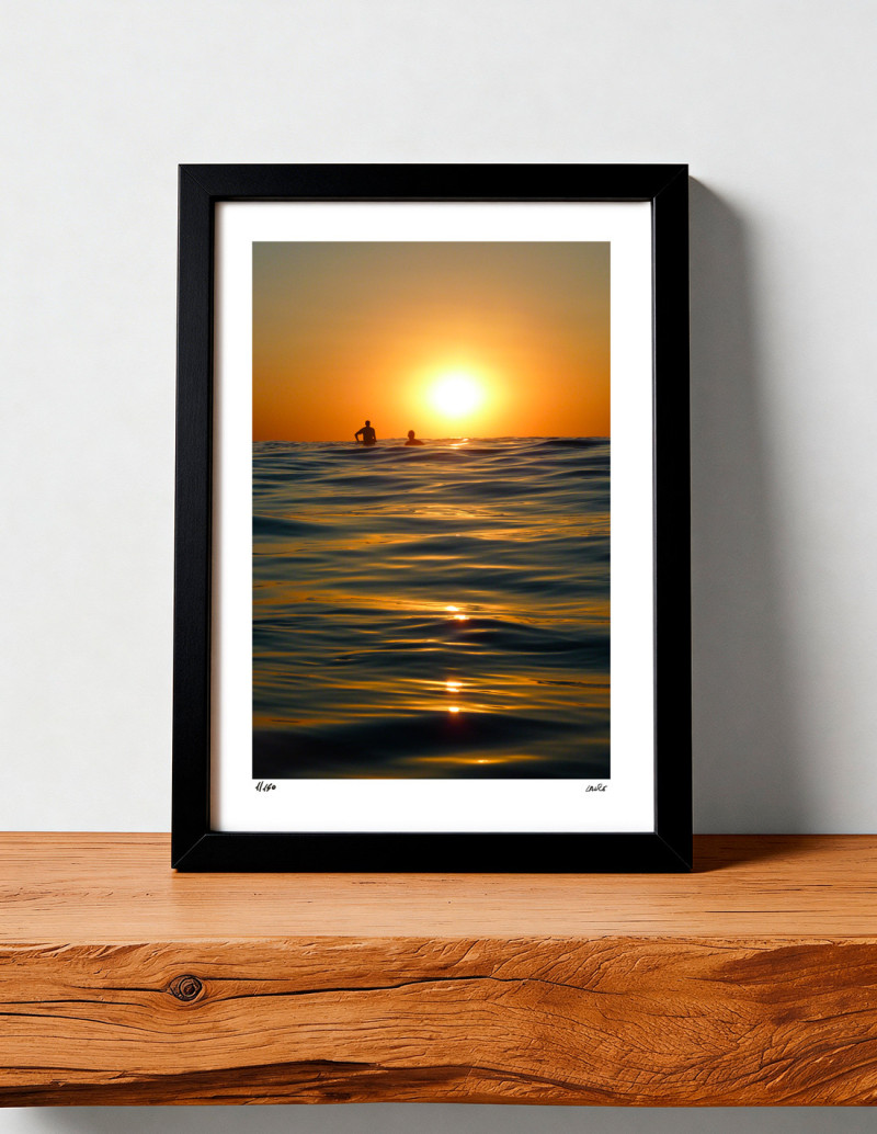 Fotografía "Malone sunset" A5 de la serie...