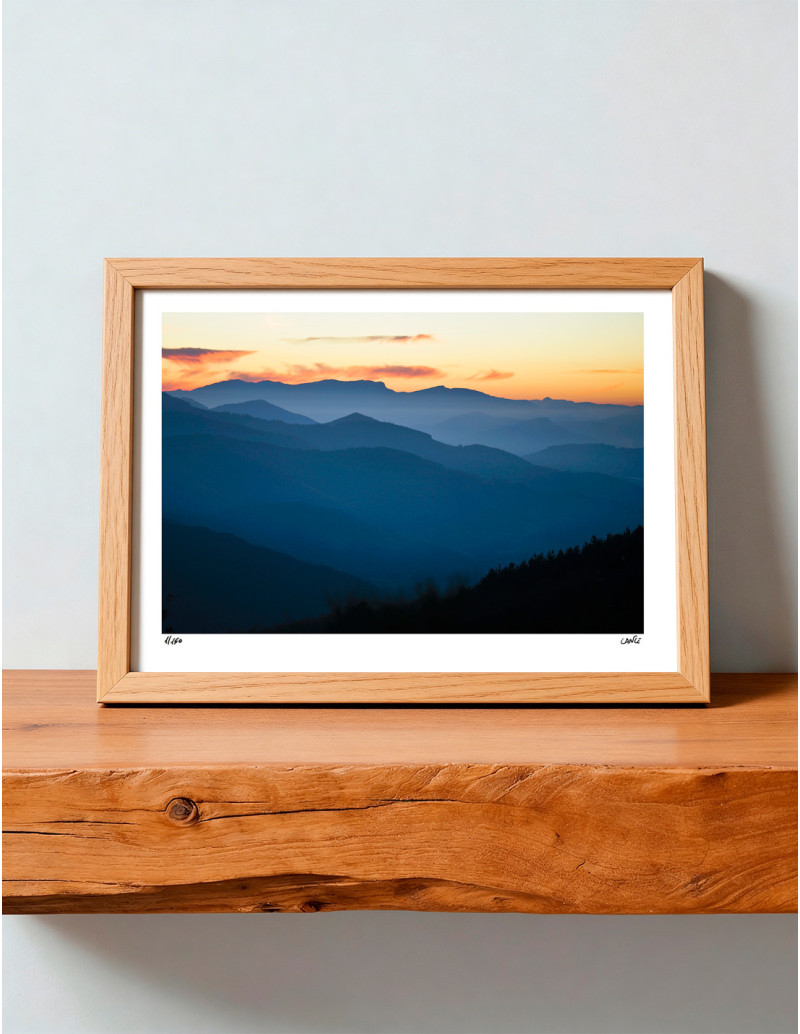 "Peñas de haya" A5 photography. Basque Light...