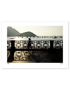 "Sara al sol" A5 photography. Basque Light serie by Lance