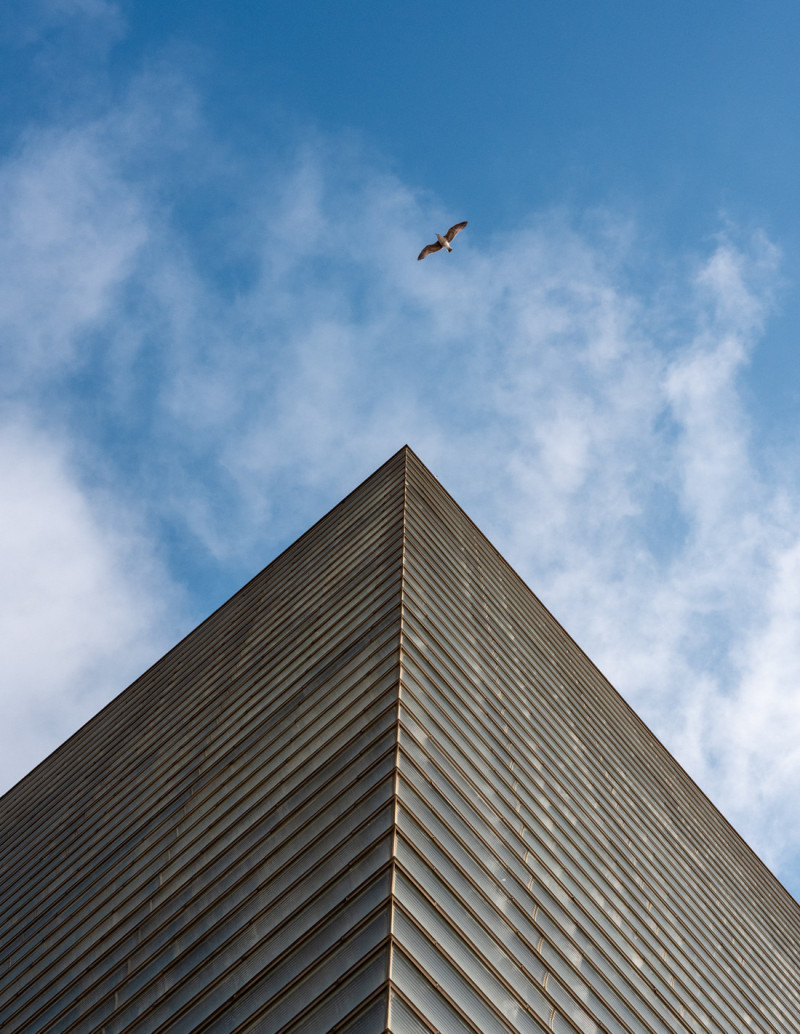 Fotografía "Vértice cubo" A5 de la serie Basque...