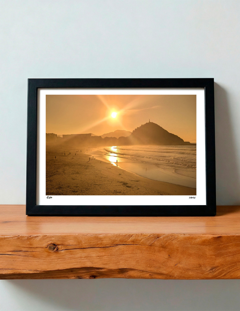"Yellow light" A5 photography. Basque Light...