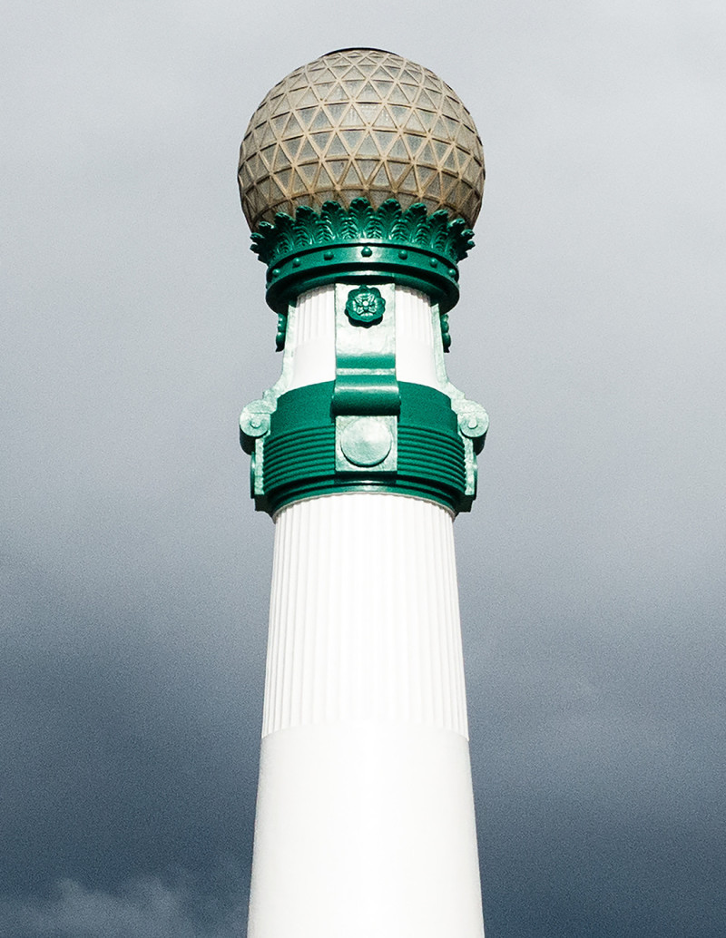 Fotografía "La gran farola" A5 de la serie...