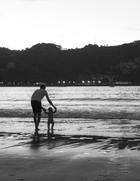 Fotografía "Aita". Serie Street Photography de Lance