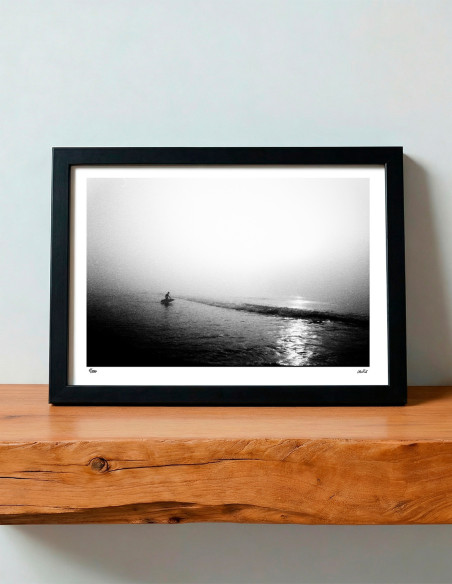 Fotografía "Asturias y la niebla". Serie Street Photography de Lance