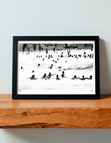 Fotografía "Beach baska". Serie Street Photography de Lance