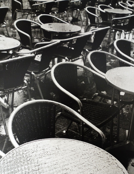 Fotografía "Donostia terrace". Serie Street Photography de Lance