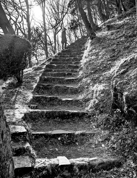 "Escaleras Urgull" photography. Street Photography serie by Lance