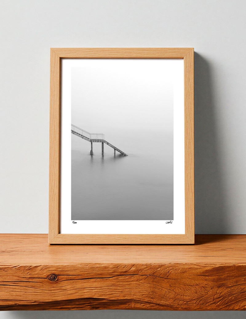 "Náutico entre niebla" photography A5