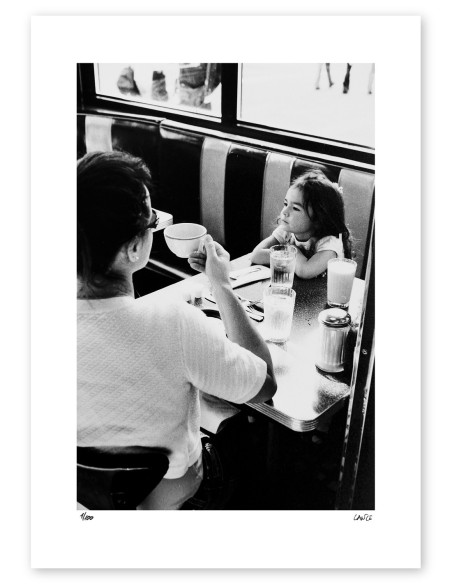 Fotografía "NY cafe". Serie Street Photography de Lance