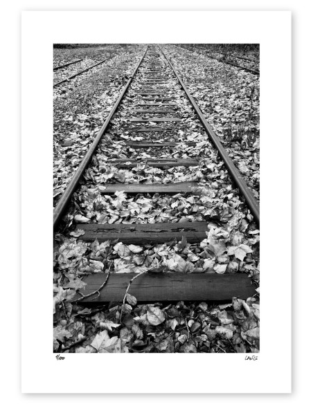 Fotografía "Vías". Serie Street Photography de Lance