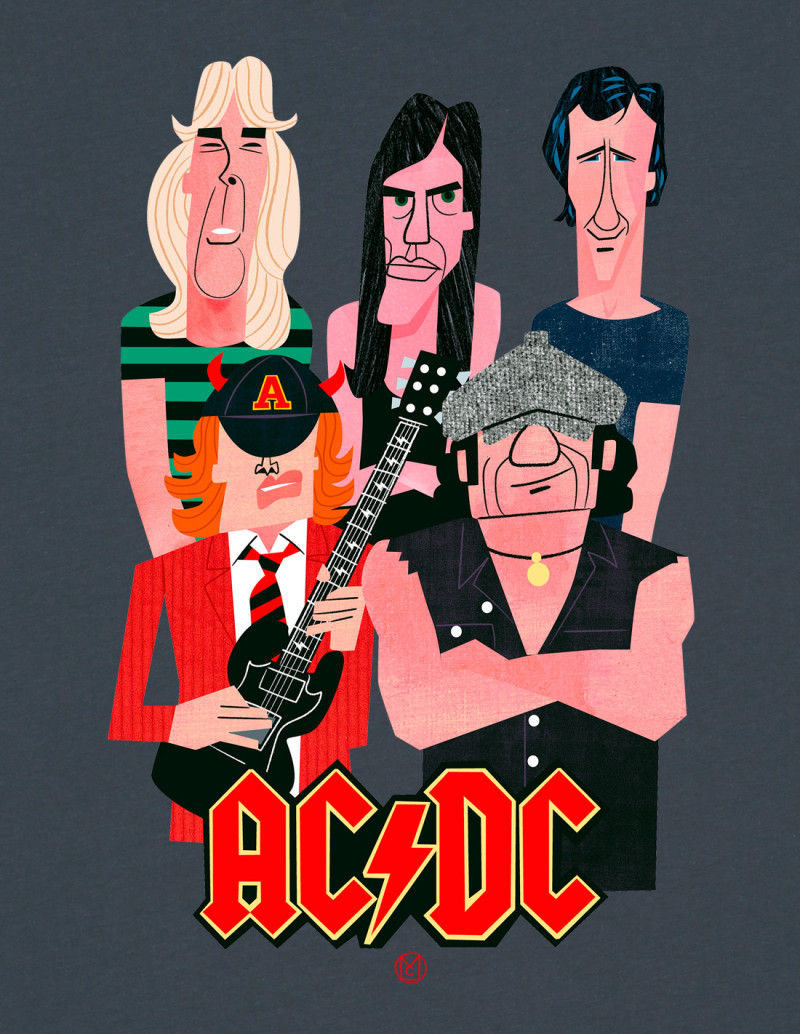 Camiseta "ACDC"