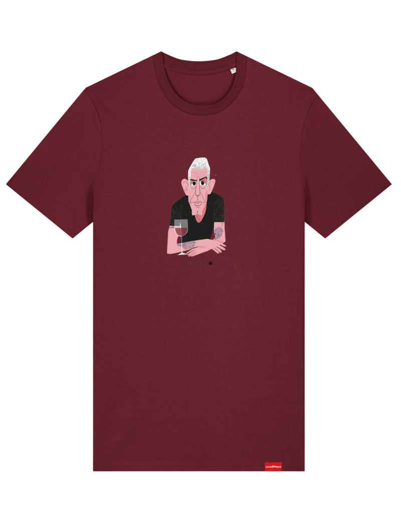 Camiseta "Anthony Bourdain"
