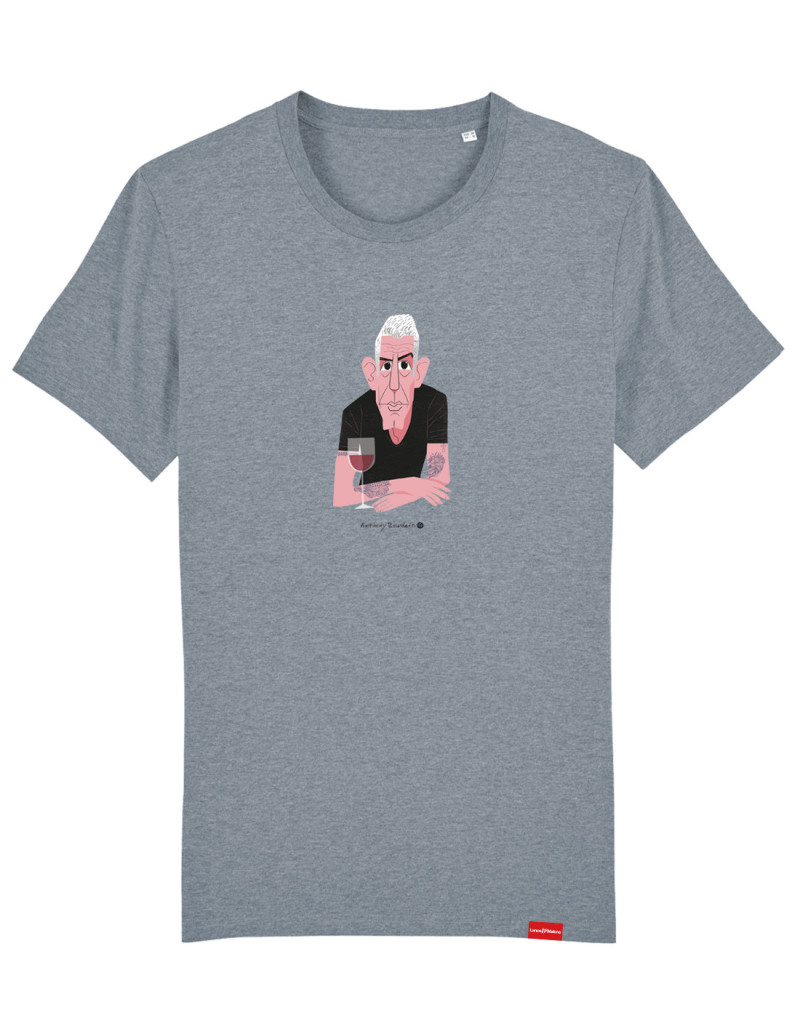 Camiseta "Anthony Bourdain"