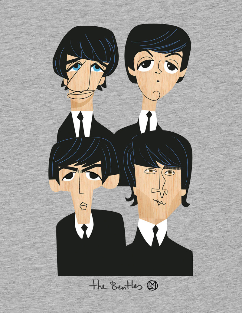 Camiseta "Beatles" de Mikel Casal
