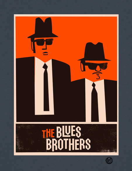 Camiseta "Blues Brothers" de Mikel Casal