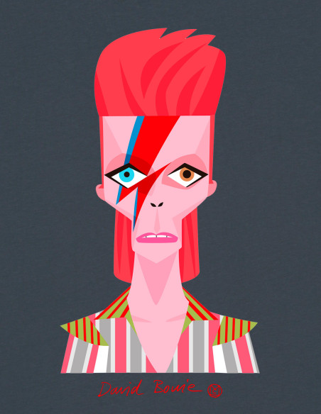 Camiseta "Bowie" de Mikel Casal