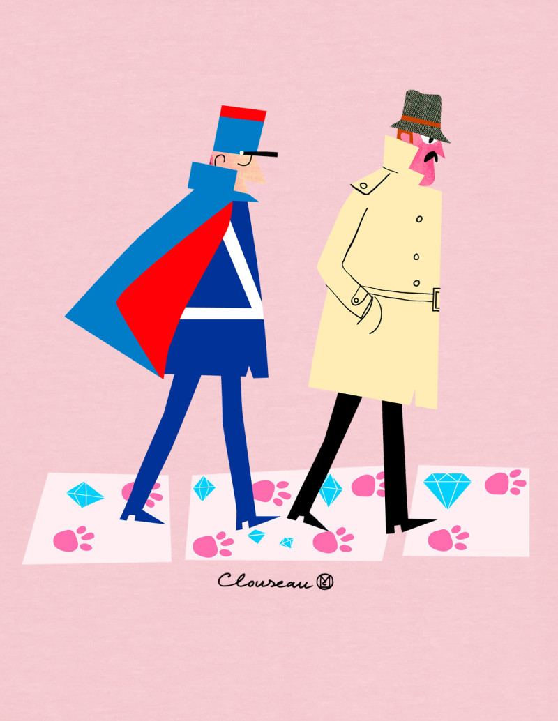 Camiseta "Clouseau" de Mikel Casal