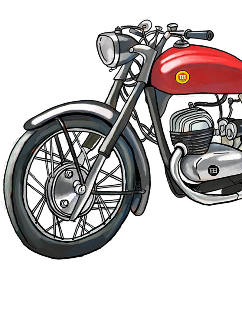 Camiseta "Montesa Impala" de Roskow