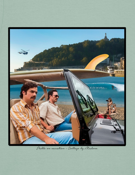 Tshirt "Pablo on vacation"