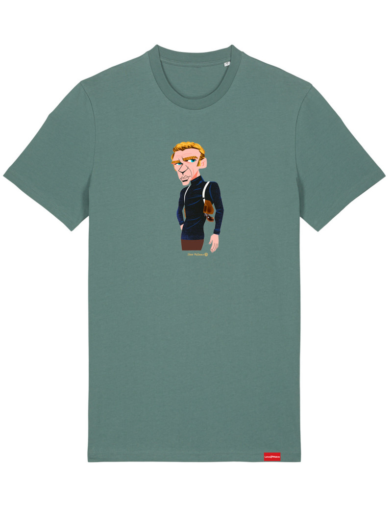 "STEVE MCQUEEN" Tshirt by Mikel Casal